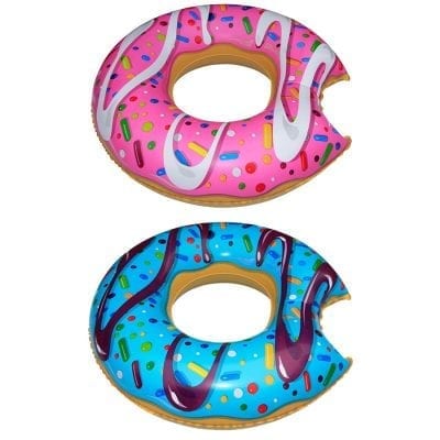 Giant pool Donuts